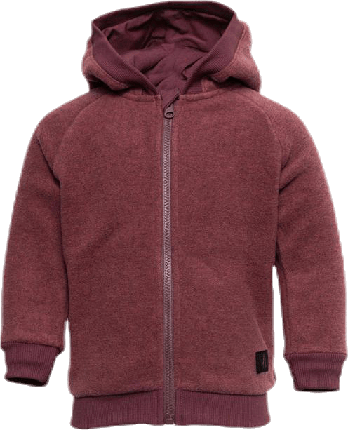 Ummi Fleece Zip Hoodie Red, Unisex, Apparels, jackets, Red, 98