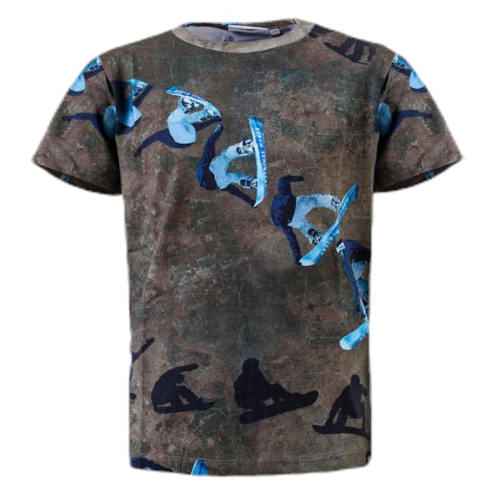 Raymont Snowboard Green, Unisex, Apparels, T-shirt, Green, 104