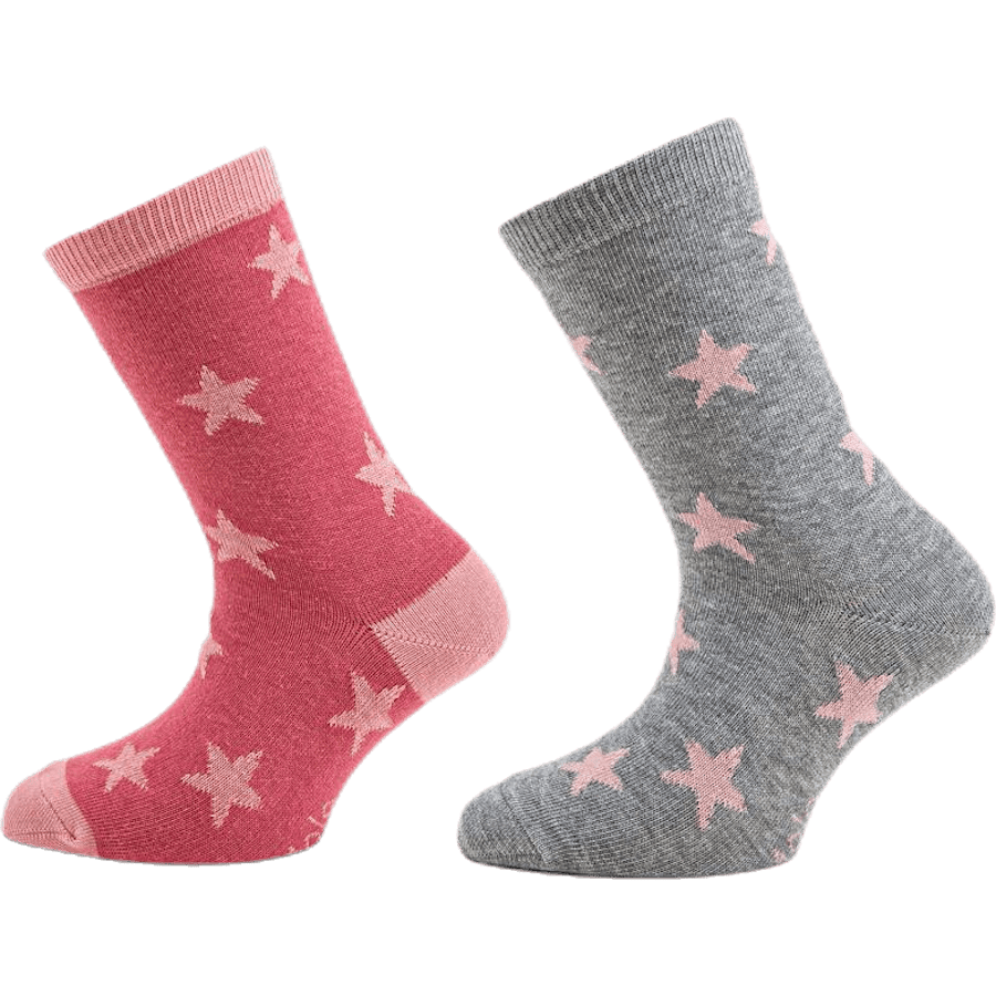 Nesi Stars 2-Pack Pink/Grey