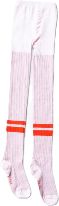 Sporty Rib Tights Pink