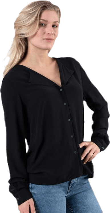 Ea Ls Shirt Black - Bild 7