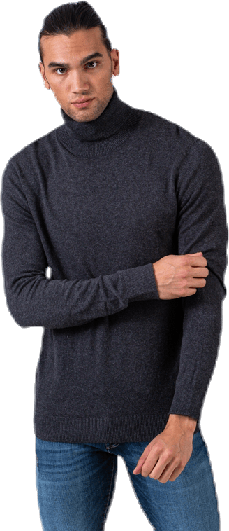 Emil Knit Roll Neck Grey - Bild 2