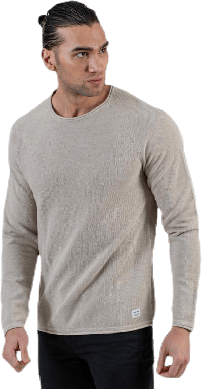 Hill Knit Crew Neck Grey, Male, Vêtements, Chemises, Gris, S