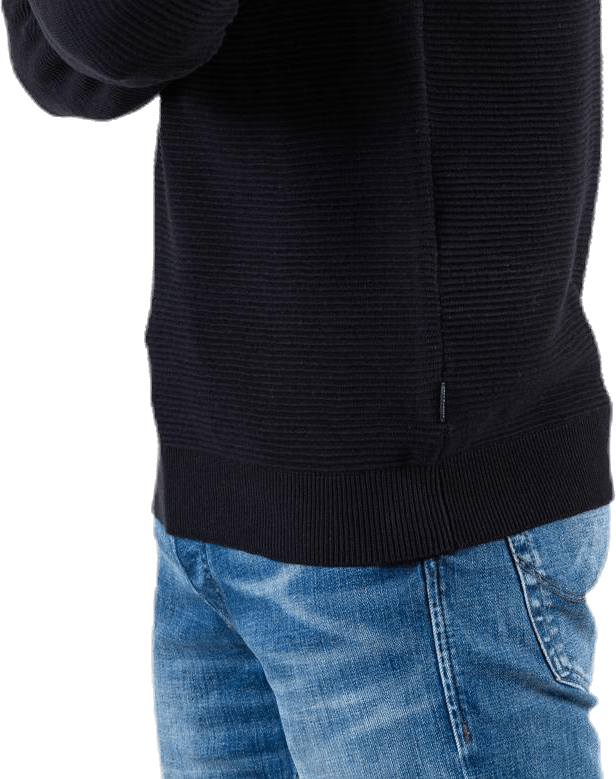 Liam Knit Crew Neck Black - Bild 8