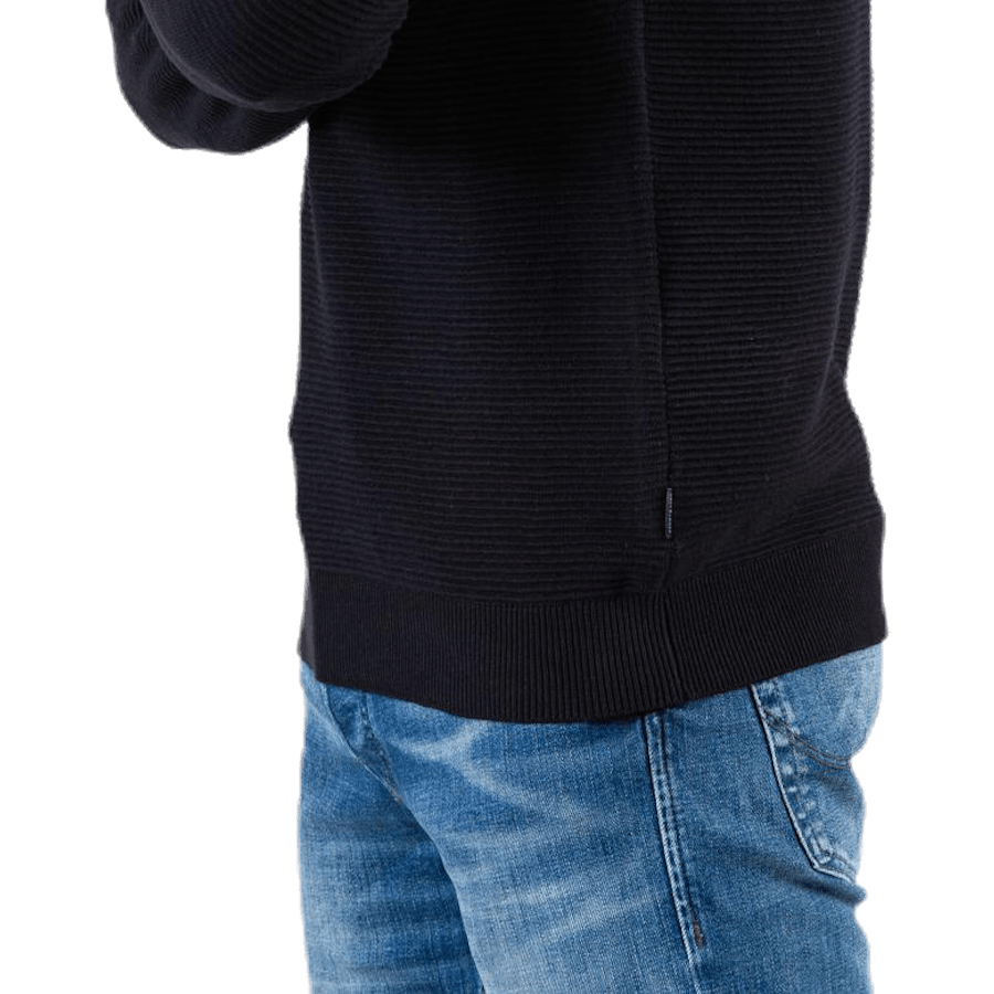 Liam Knit Crew Neck Black - Bild 8