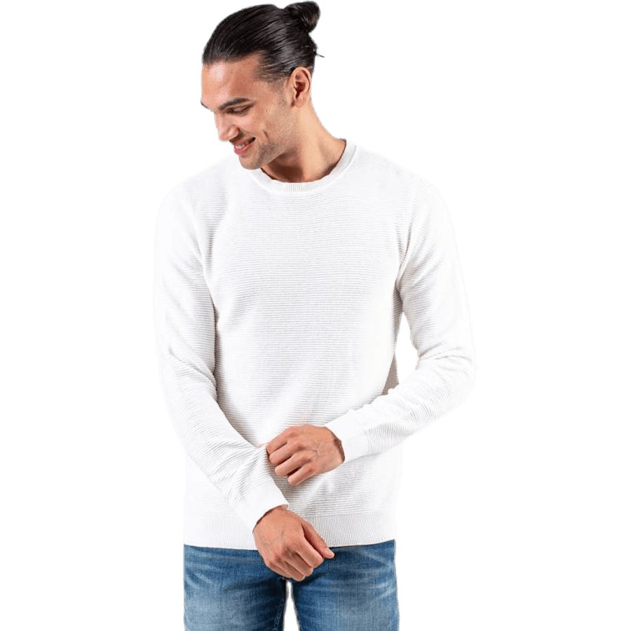 Liam Knit Crew Neck Grey