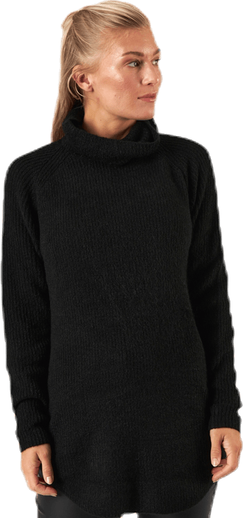 Ellen Ls Long  Knit Black - Bild 2