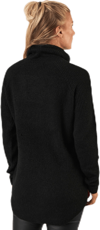 Ellen Ls Long  Knit Black - Bild 3