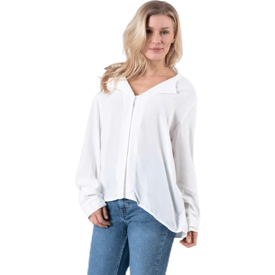 Ea Ls Shirt White - Bild 4