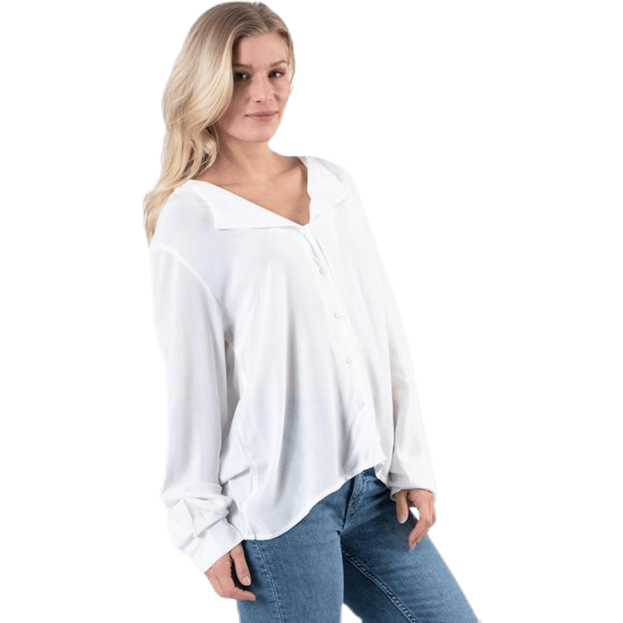 Ea Ls Shirt White - Bild 6