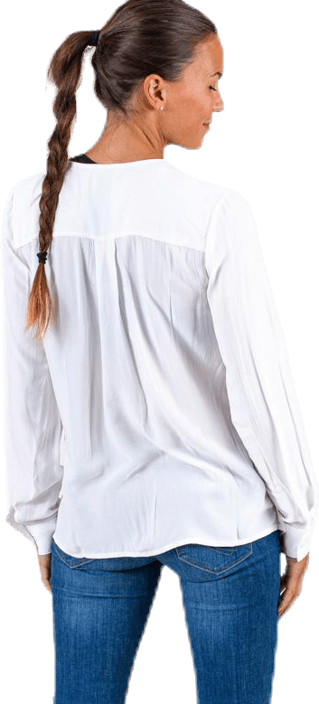 Ea Ls Shirt White - Bild 3