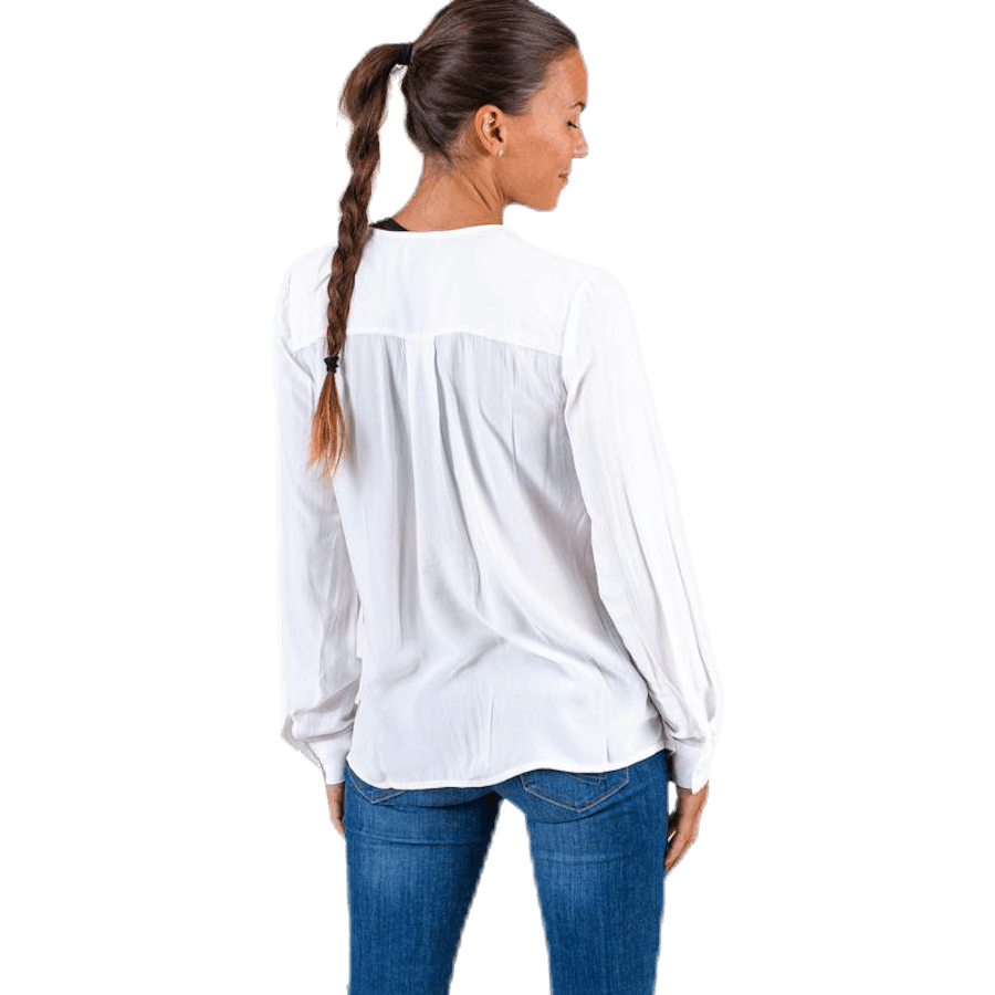 Ea Ls Shirt White - Bild 3