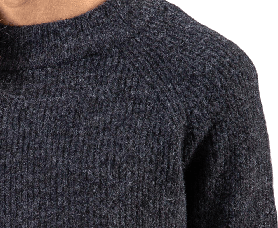 Ellen Ls O-Neck Knit Grey - Bild 4