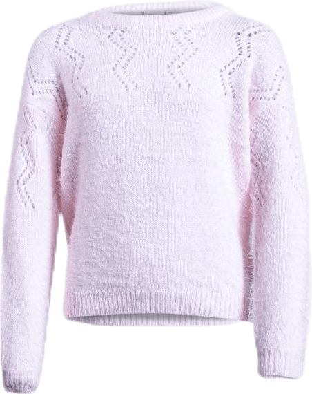 Navilia Ls Knit Pink