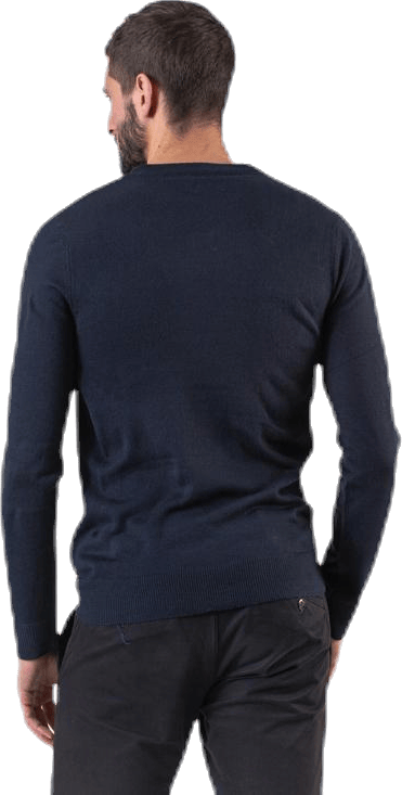 Crumble Knit Crew Neck Blue - Bild 2