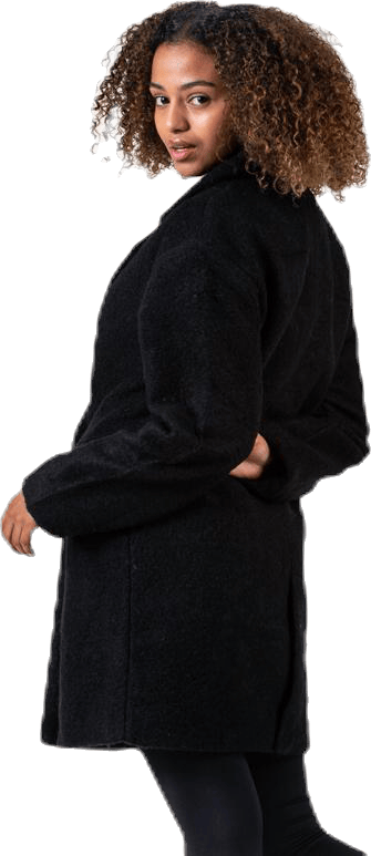 Nina Celeste Wool Coat Black - Bild 3
