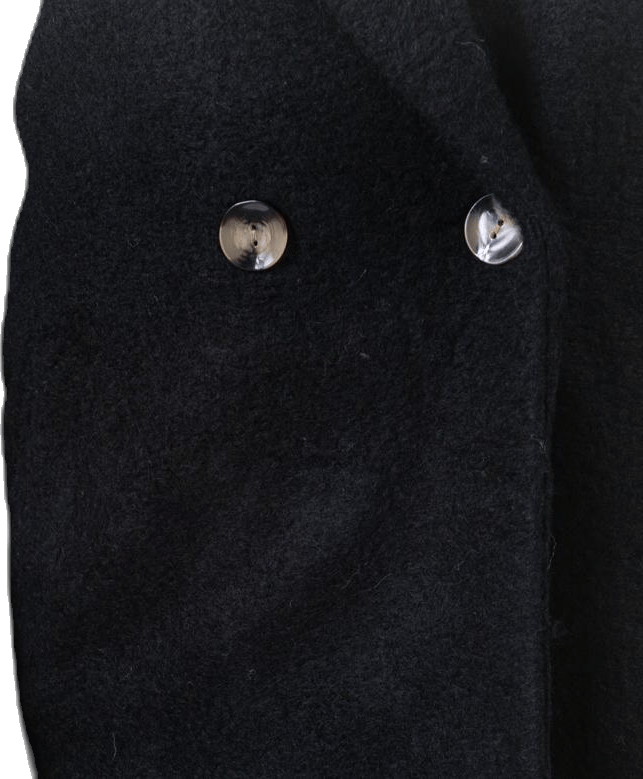 Nina Celeste Wool Coat Black - Bild 6