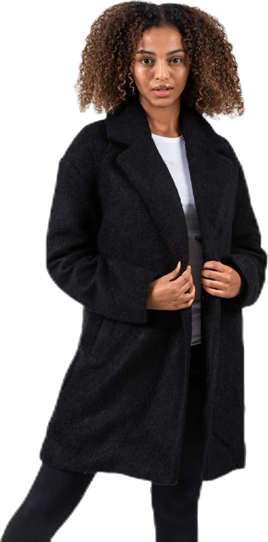 Nina Celeste Wool Coat Black - Bild 7
