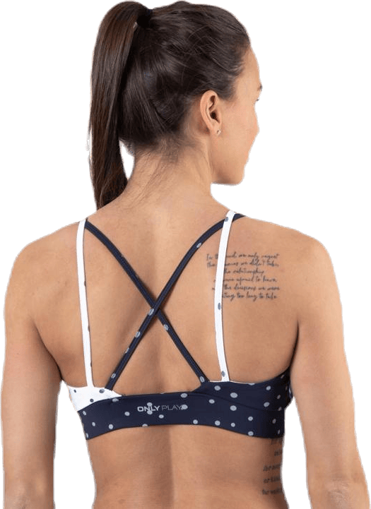 Francesca Aop Sports Bra Blue - Bild 3