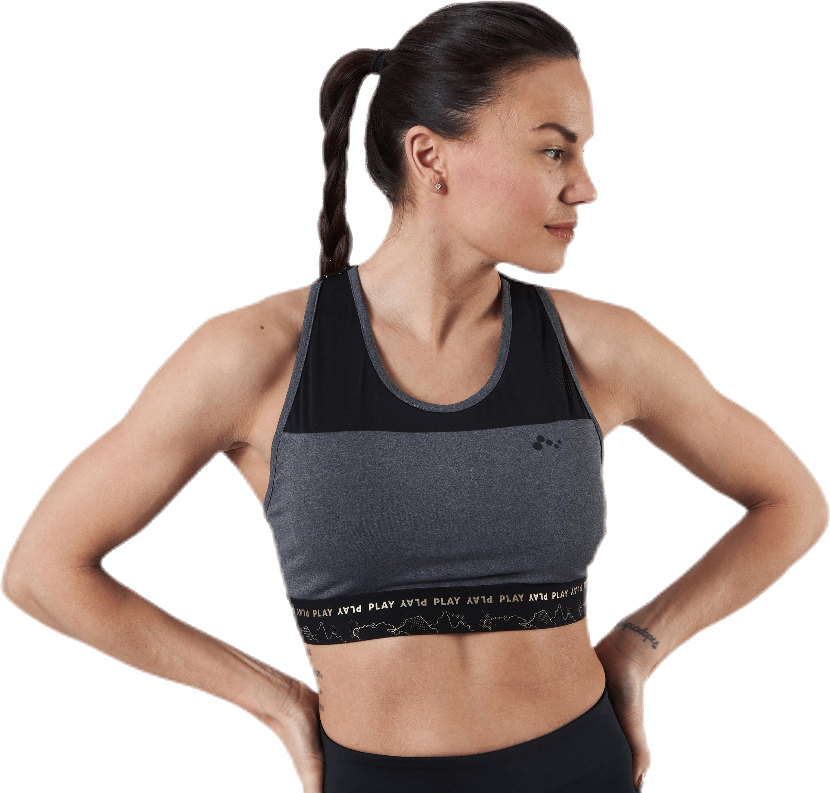 Jynx Sports Bra Grey