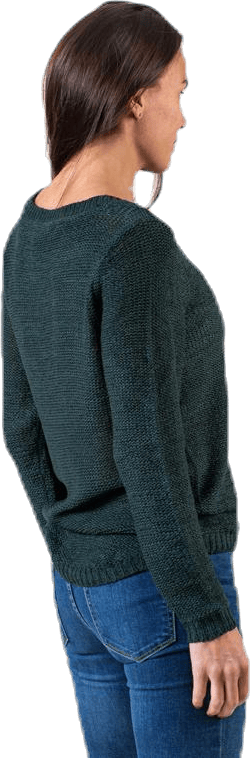 Geena Xo L/S Pullover Knt Green - Bild 2