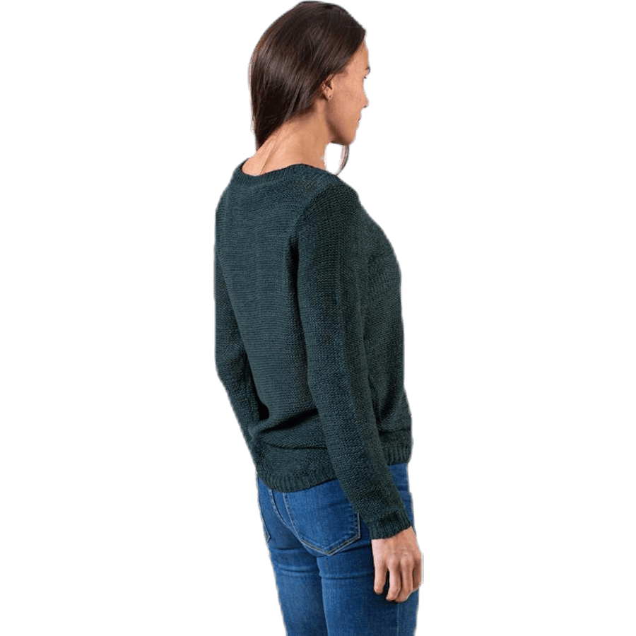 Geena Xo L/S Pullover Knt Green - Bild 2
