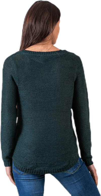 Geena Xo L/S Pullover Knt Green - Bild 3