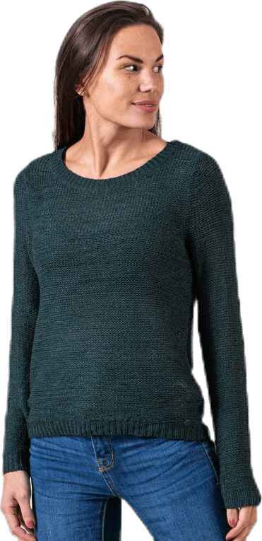 Geena Xo L/S Pullover Knt Green - Bild 4