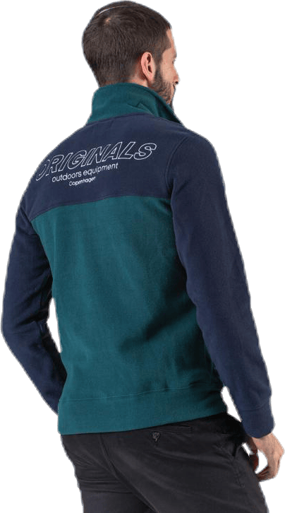 North Sweat Half Zip Blue - Bild 4