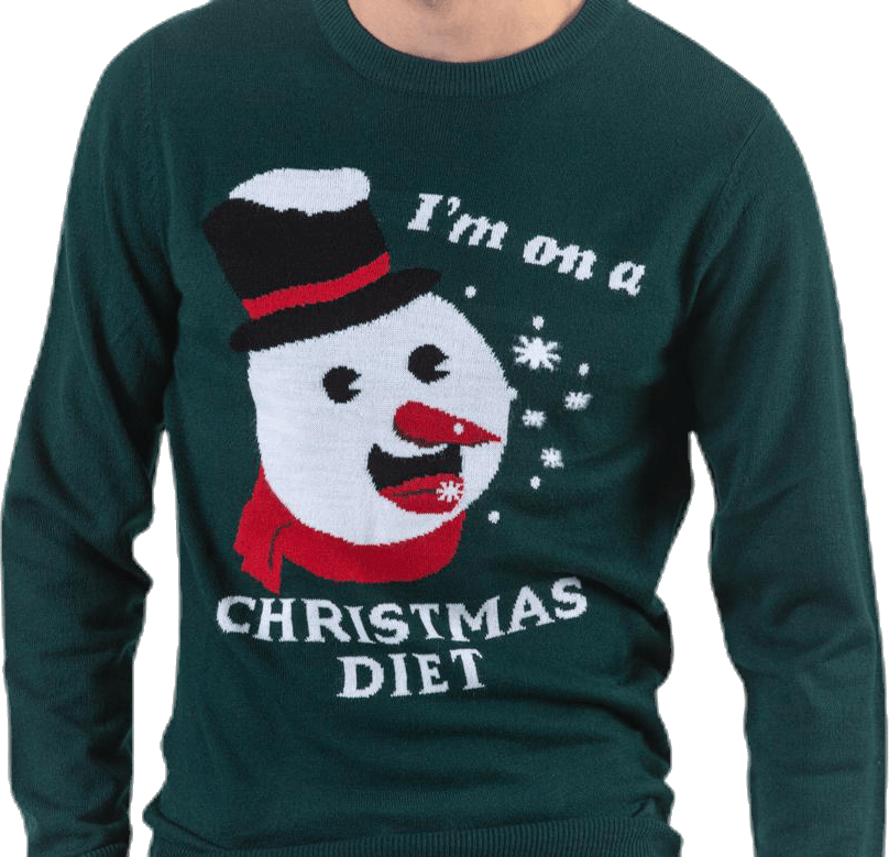 Crumble Knit Crew Neck Blue - Bild 5