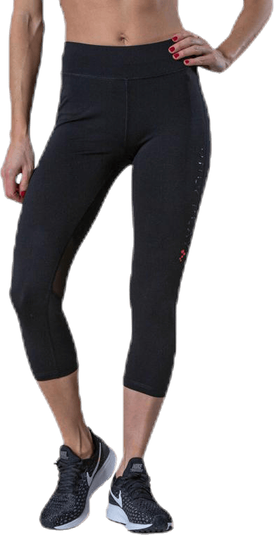 Performance Run 3/4 Tights Black