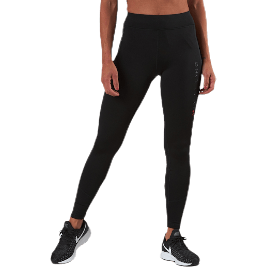 Performance Run Brushed Tights Black