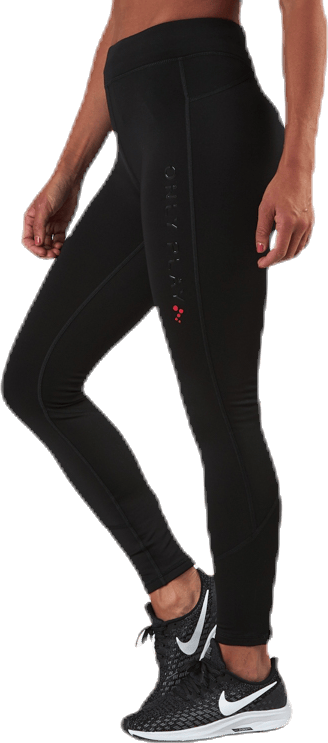 Performance Run Brushed Tights Black - Bild 4