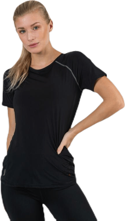 Performance Run  Ss Tee Black - Bild 2