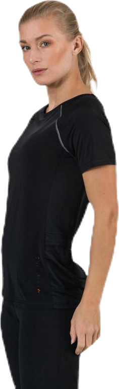 Performance Run  Ss Tee Black - Bild 3