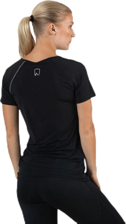 Performance Run  Ss Tee Black - Bild 4