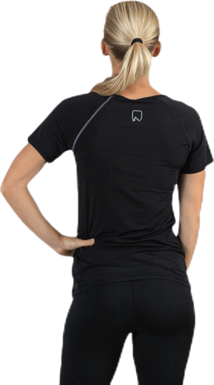 Performance Run  Ss Tee Black - Bild 5