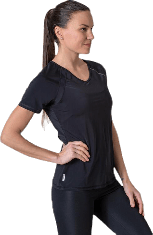 Performance Training Ss V-Neck  Tee Black - Bild 2