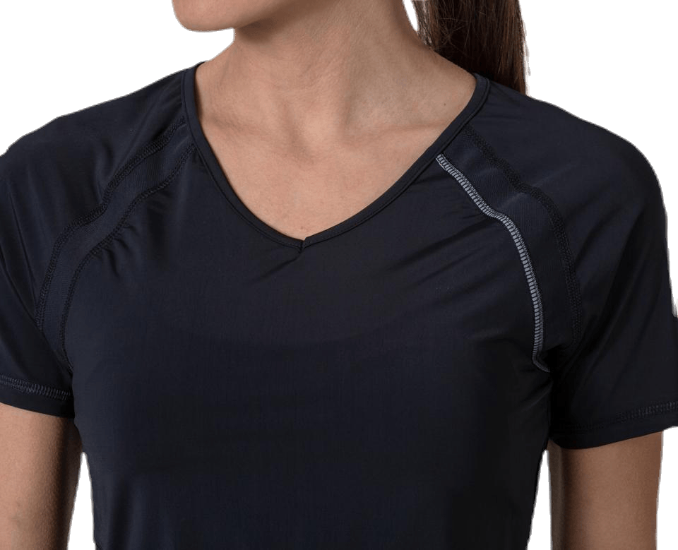 Performance Training Ss V-Neck  Tee Black - Bild 5