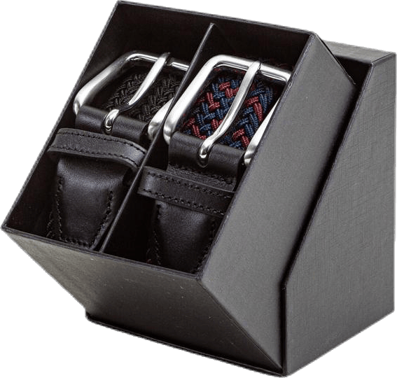 Spring Woven Belt Gift Box Black - Bild 2