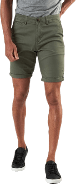 Bowie Shorts Solid Green, Male, Apparels, Shorts, Green, S