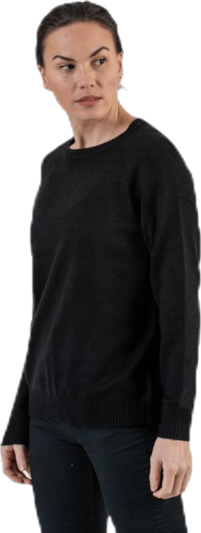 Lesly Kings L/S Pullover Knt Black - Bild 4