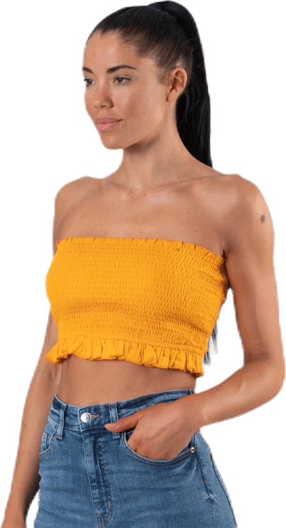 Sunny Bandeau Smock Top Yellow - Bild 2
