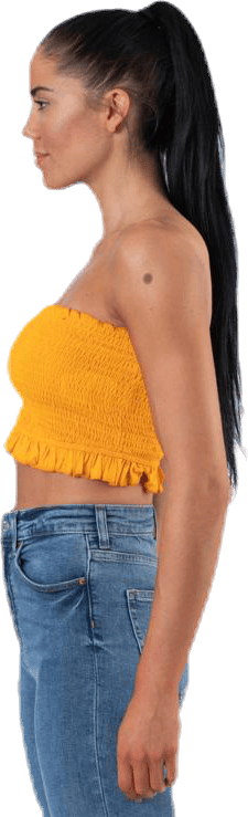 Sunny Bandeau Smock Top Yellow - Bild 3