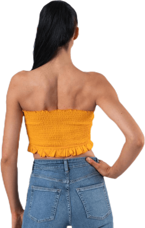 Sunny Bandeau Smock Top Yellow - Bild 4