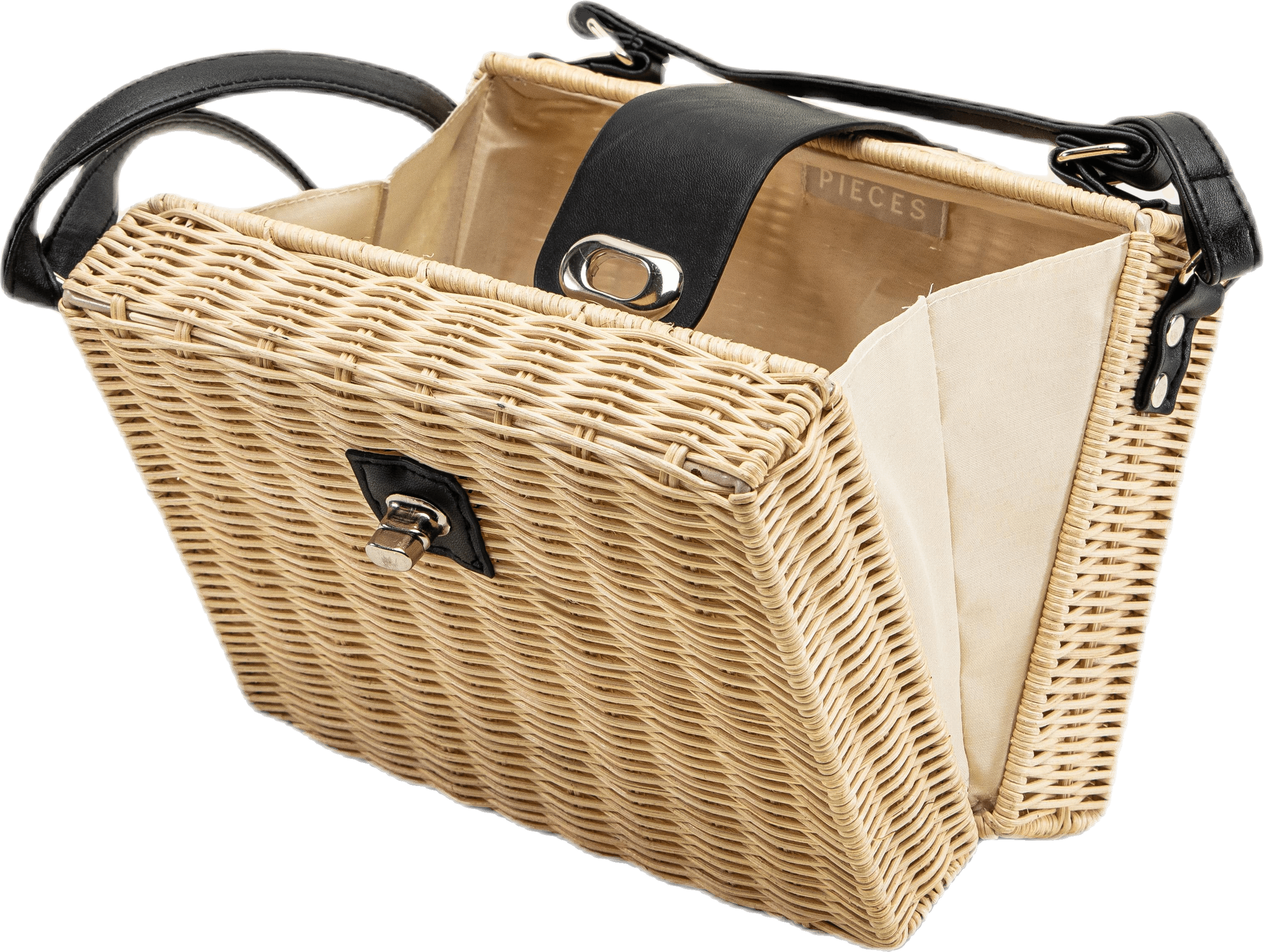 Oelle Boxy Cross Body Beige - Bild 6