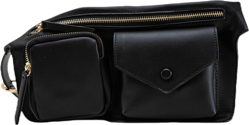 Una Pocket Bumbag Black, Female, Equipment, bags & backpacks, Black, ONESIZE