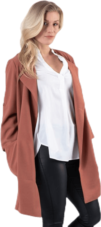 Kornelia 3/4 Coatigan Brown - Bild 4