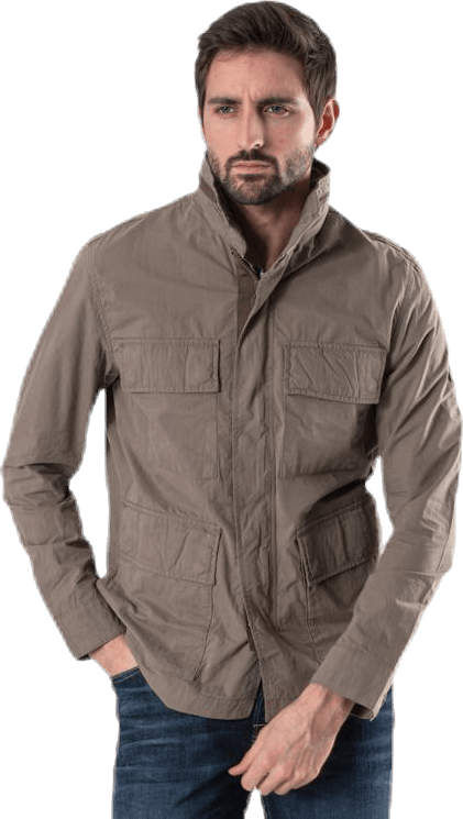 Lee Field Jacket Green, Male, Apparels, jackets, Green, XL