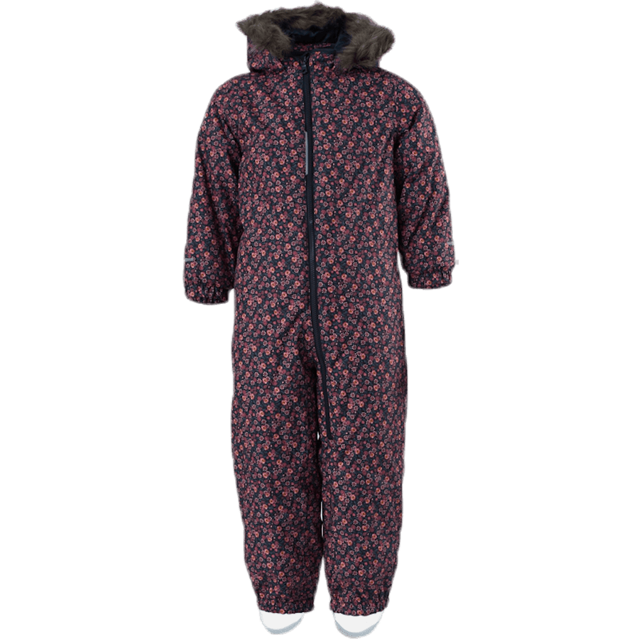 Snow08 Suit Mini Flower Blue